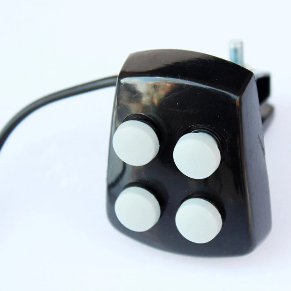 6 LED 4 Tone Sounds Bicycles Bell