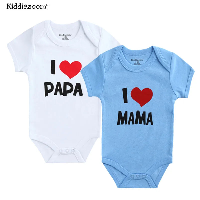 2PCS Newborn Baby Rompers