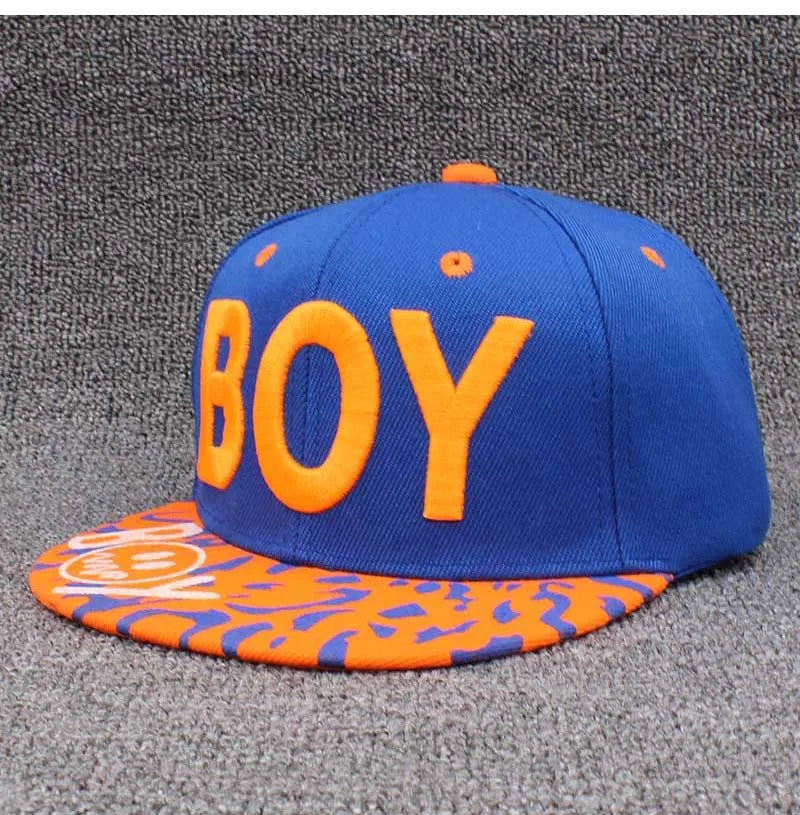 Baby 3D Letter BOY Cap