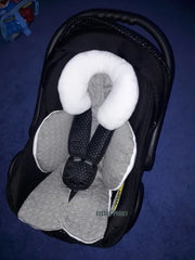 Baby stroller, cushion & car seat