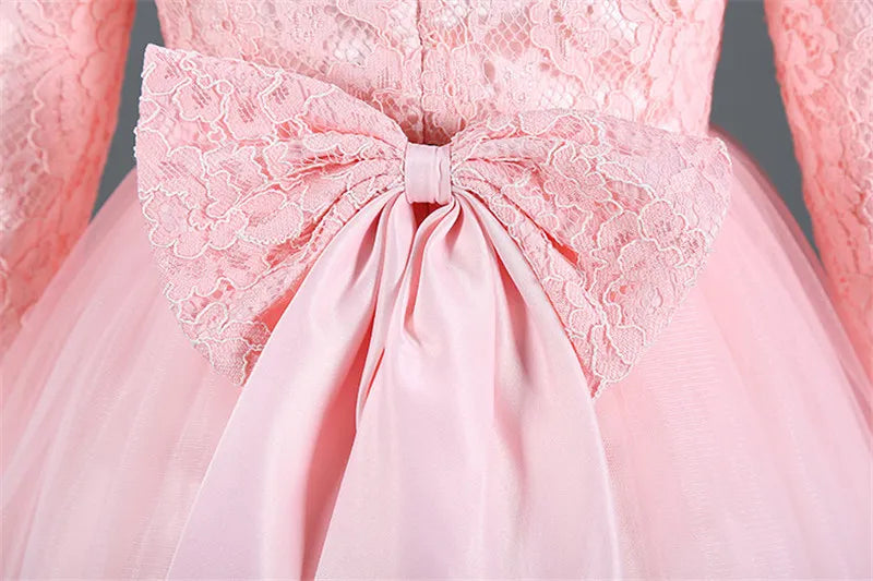 Newborn Baby Girl Long Sleeve Dress