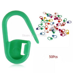 50Pcs Mini Knitting Crochet Locking Stitch Markers