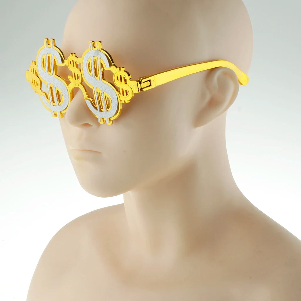 Glitter Money Party Sunglasses