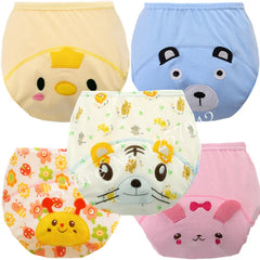 5Pcs Baby Training Cotton Reusable Pants