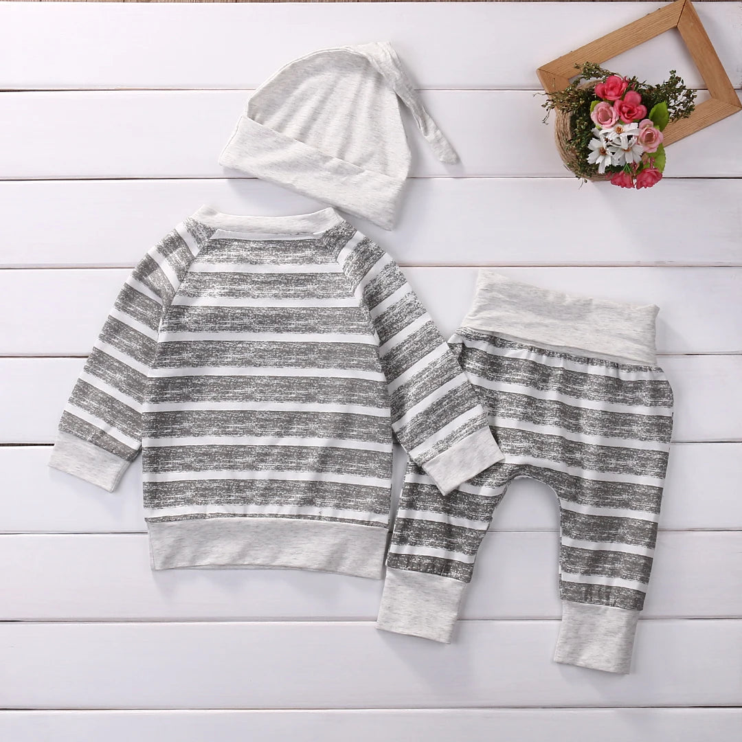 3Pcs/Set Baby Autumn Clothing Sets