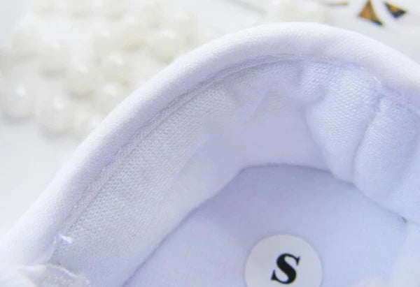 Bowtie White baby girls shoes