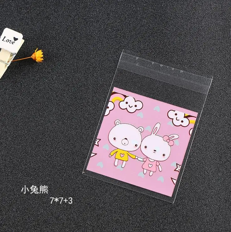 7*7cm cute mini cookie bags