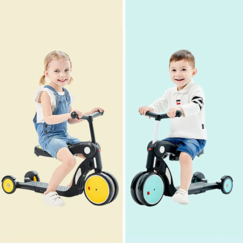 Foldable Children Scooter Tricycle