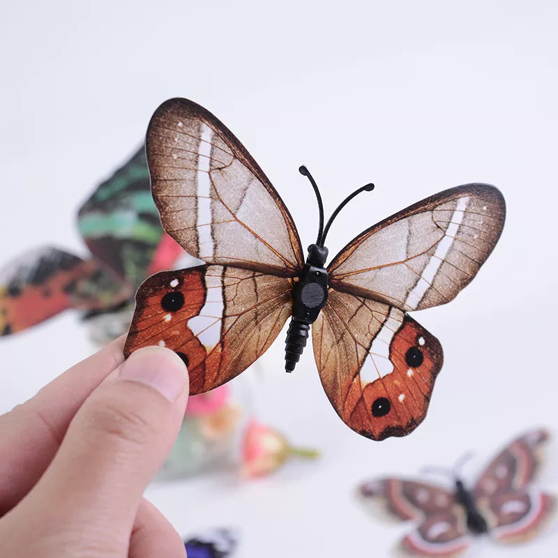 12Pcs 3D Butterfly Magnet Wall Stickers