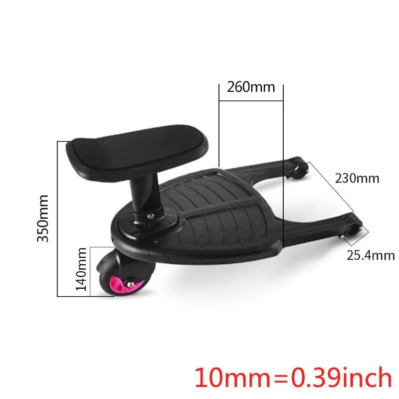 Children Stroller Pedal Adapter