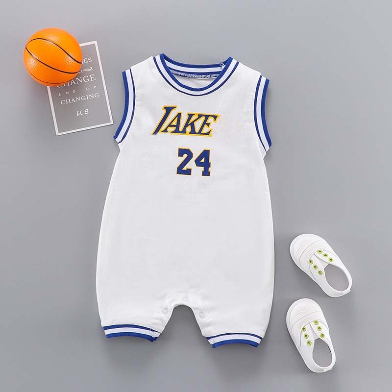 Baby Romper Sport Uniform Infant Kids Cotton Jumpsuit