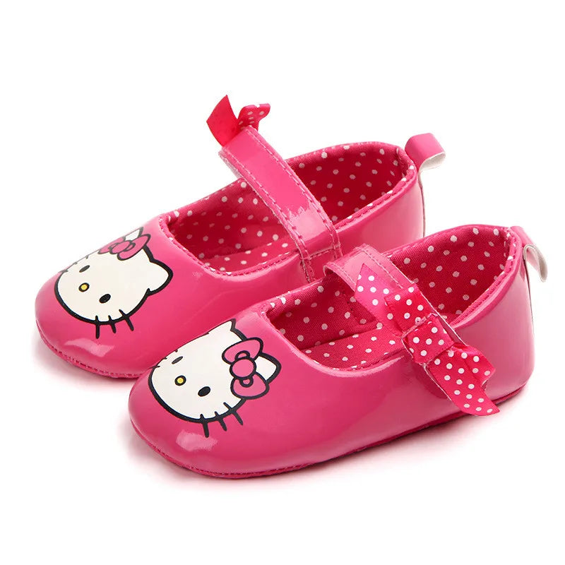 Crib Lovely Cartoon Baby Shoes