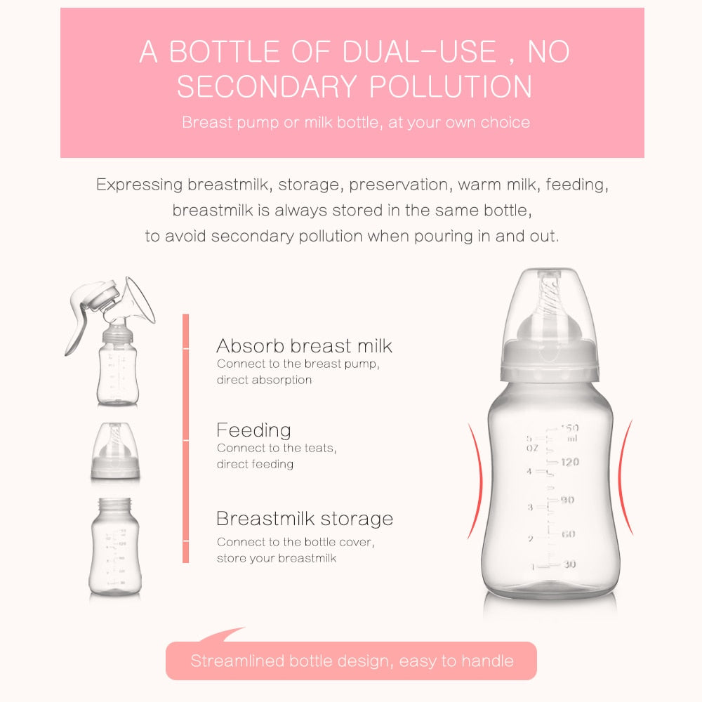 Breast Pump Baby Nipple Manual Suction