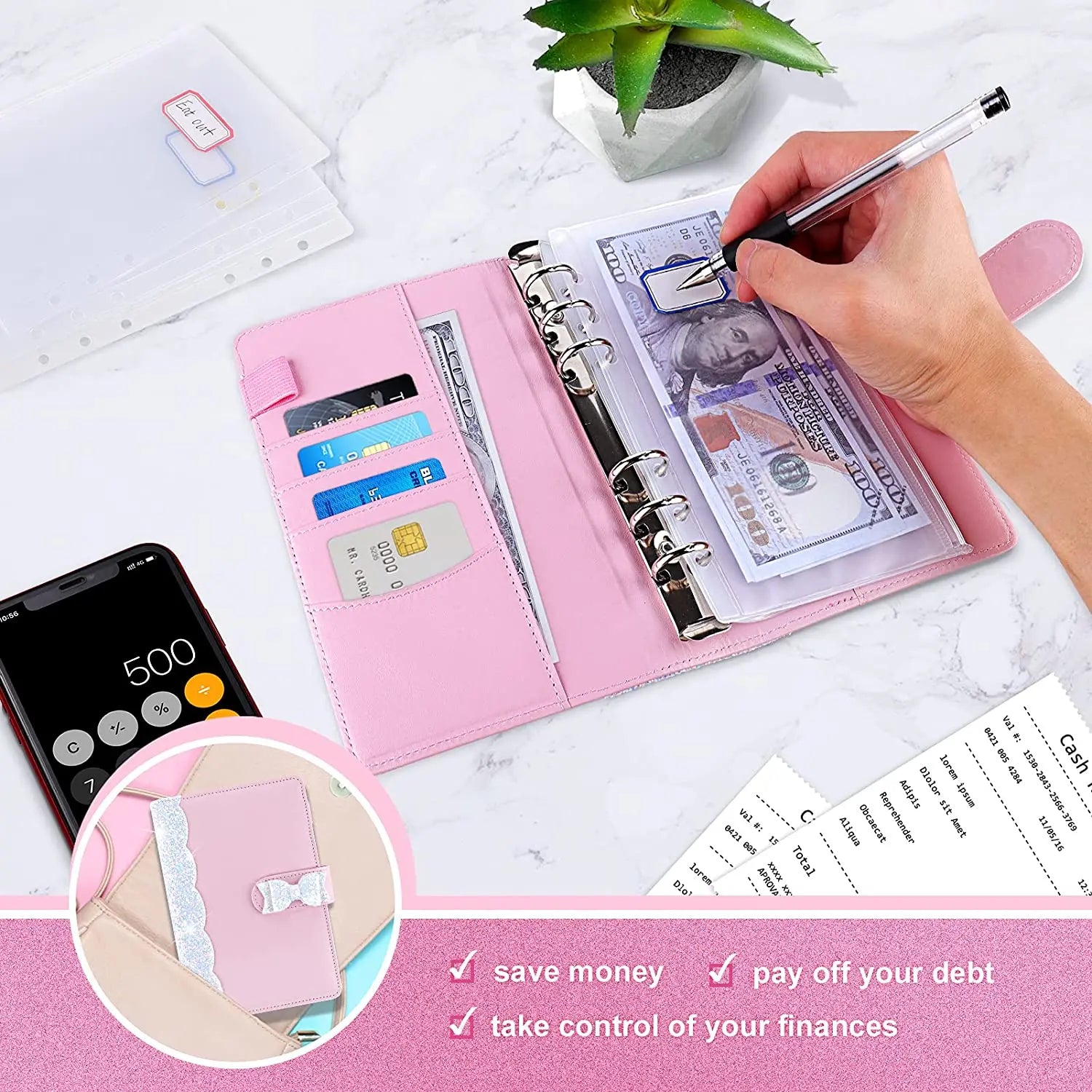 14Pcs A6 PU Leather Notebook