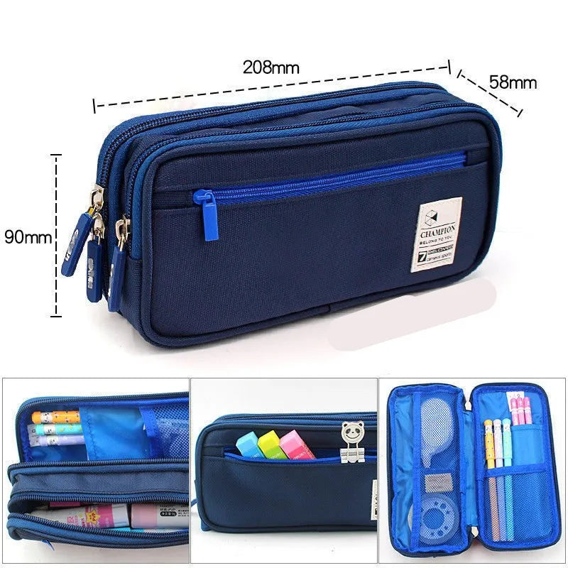 Large Capacity Pencil Case