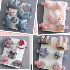 Hair Clip 5/6 Pcs/ Set