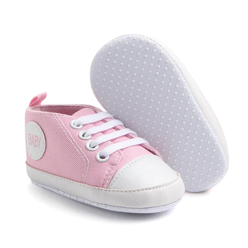 Newborn 0-12M Toddler Canvas Sneakers