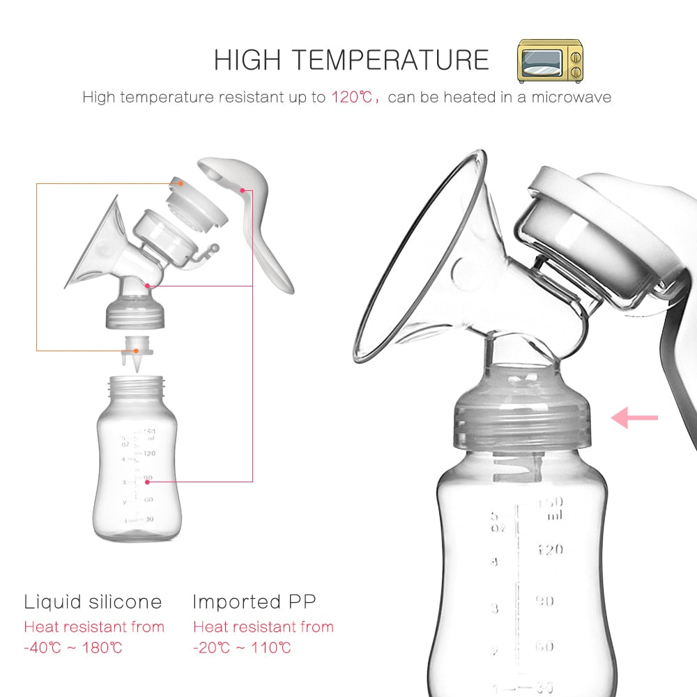 Breast Pump Baby Nipple Manual Suction