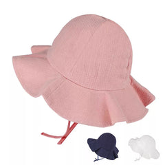 Baby Bucket Floral Cap