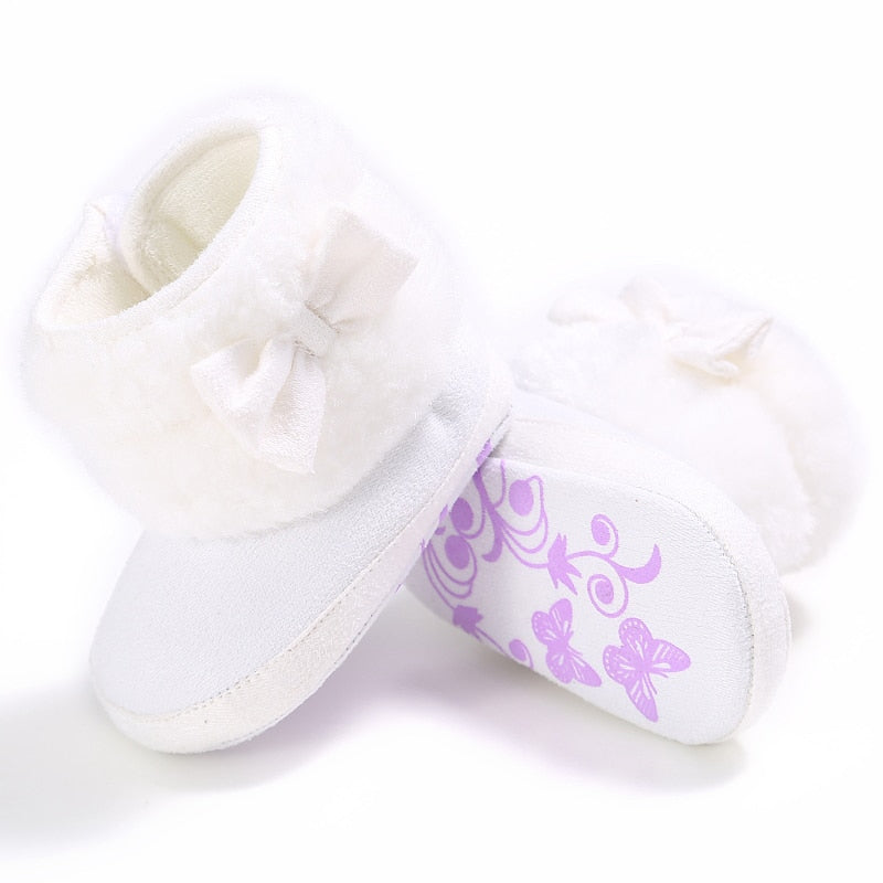 Newborn Baby Shoes Boy Girl First Walkers Cotton Comfort Soft Anti-slip