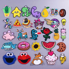 Cartoon Stripe Embroidered Patch