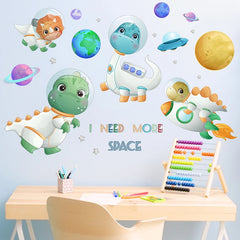 Dinosaur Astronauts Wall Stickers