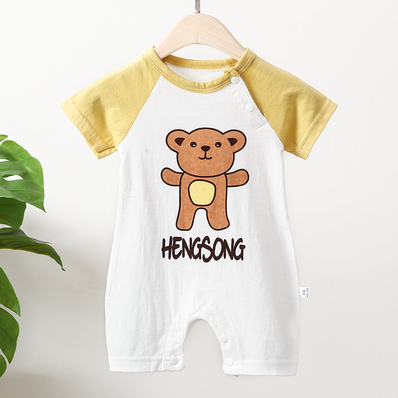 Newborn Baby Boy & Girl Cotton Bodysuit Romper Infant