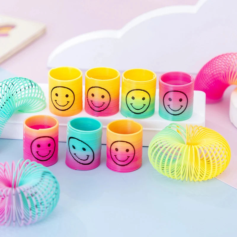 Smile Rainbow Springs Coil Toys