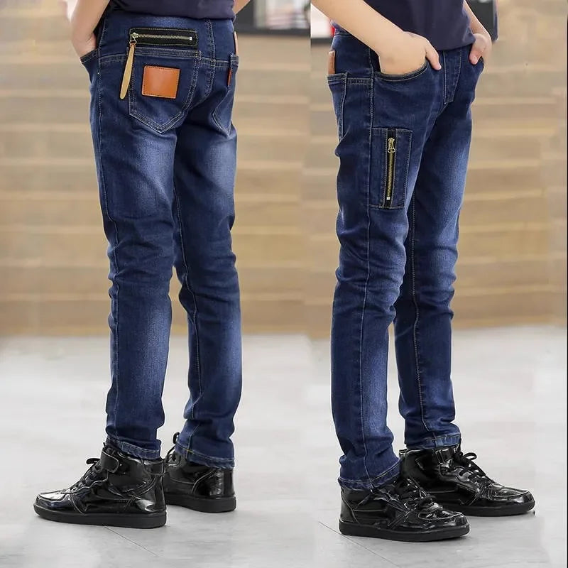 Children Boys Jeans Thin Denim