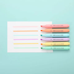 Pastel Color Macaron Highlighter Pen