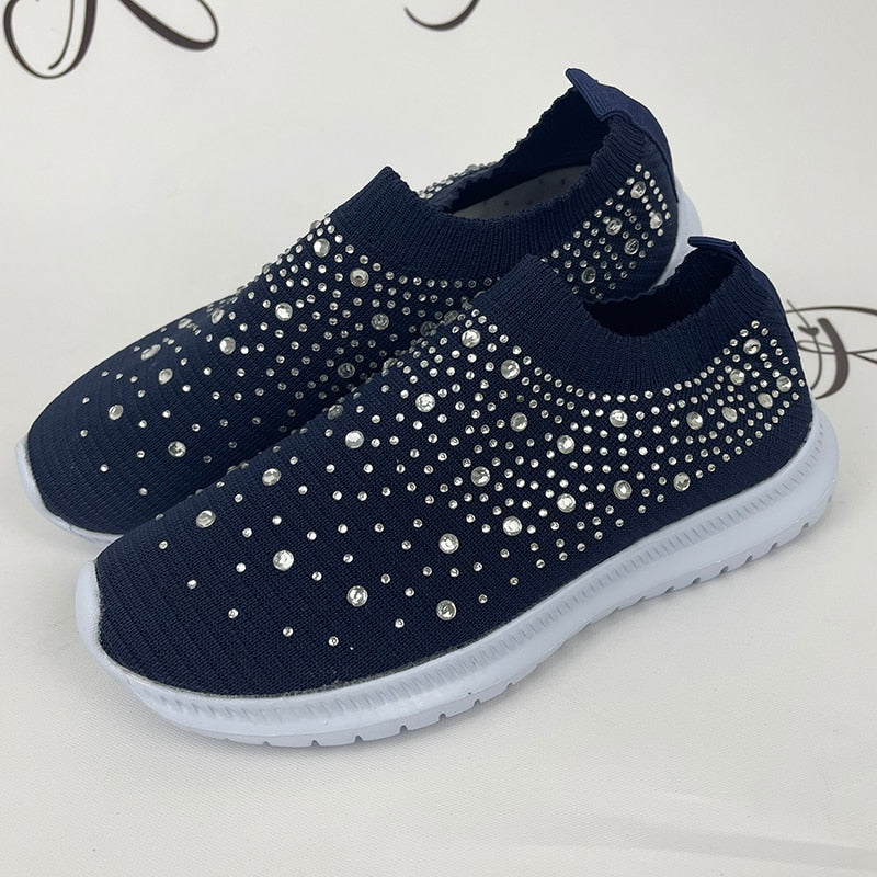 Crystal Breathable Mesh Sneaker