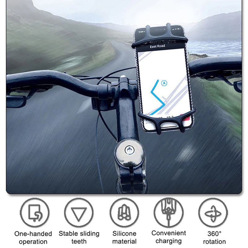 Bicycle Silicone Phone Holder