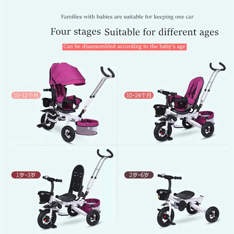 Children's Tricycles 1-3 to 5-Year-Old