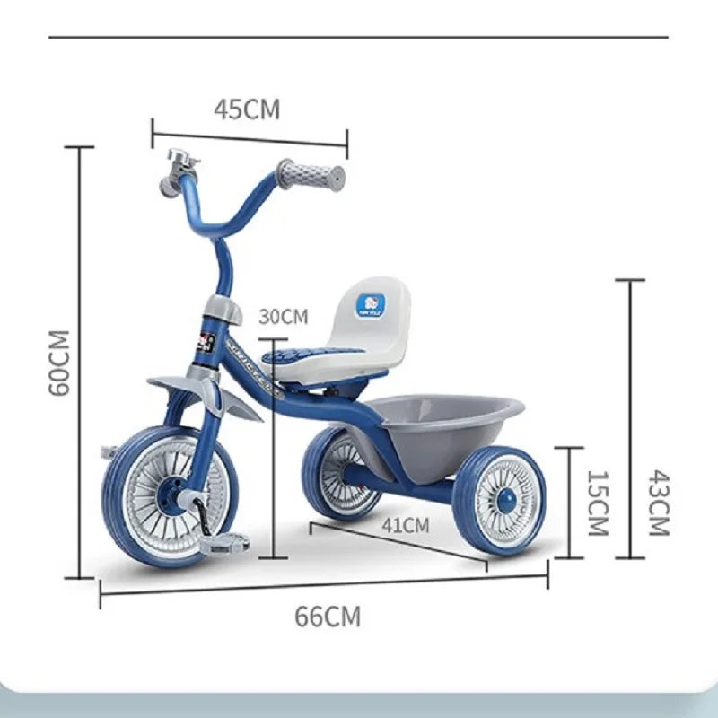 Adjustable Seat Children's Tricycle