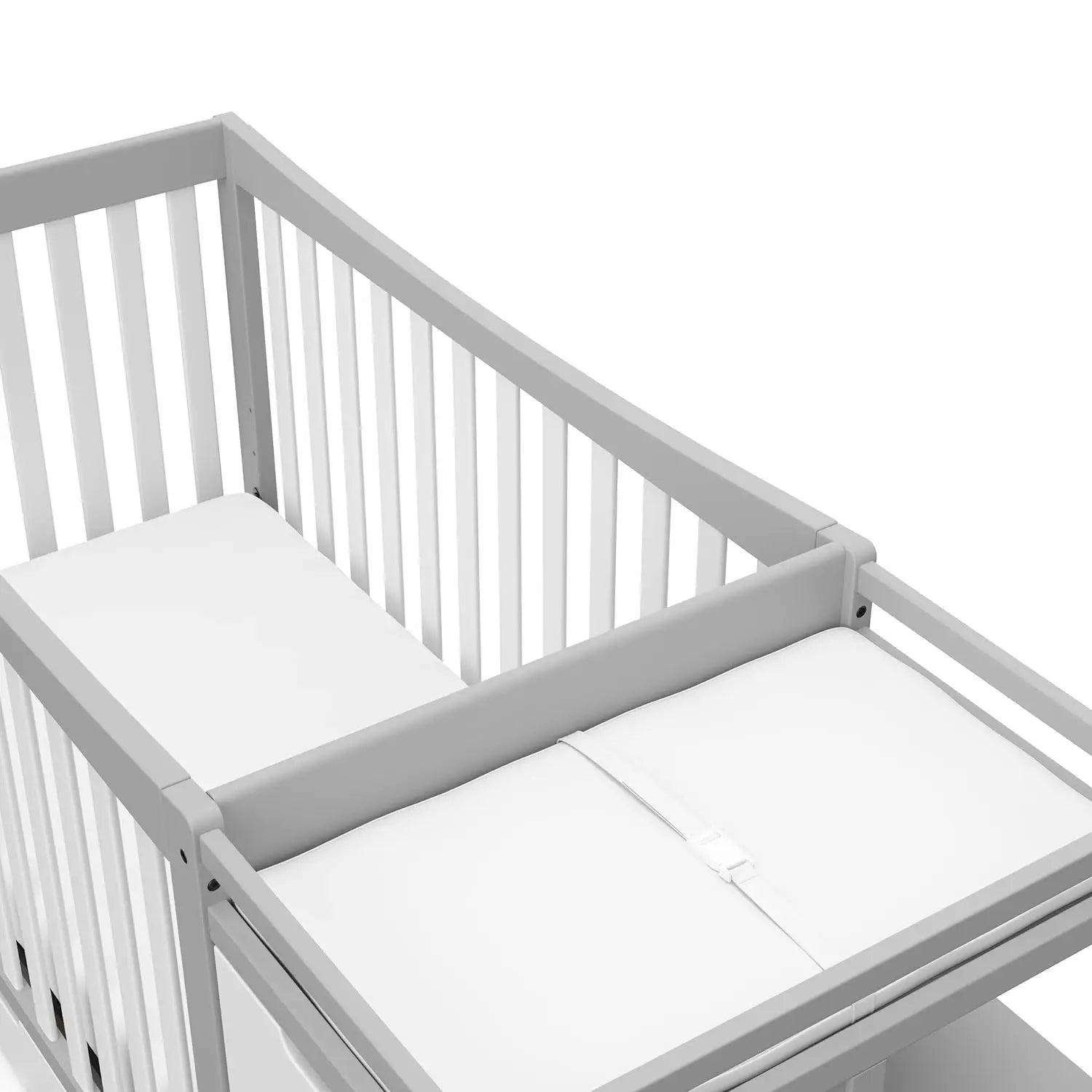 5-In-1 Convertible Crib & Changer