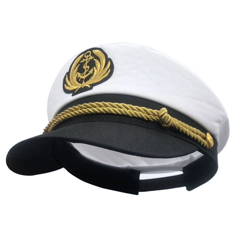 Yacht Captain Navy Marine Hat