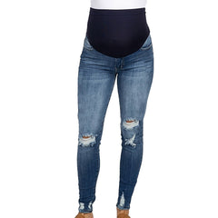 Pants Maternity Jeans High Waist Belly Skinny for Pregnant