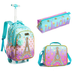 Children's Wheeled School Backpack