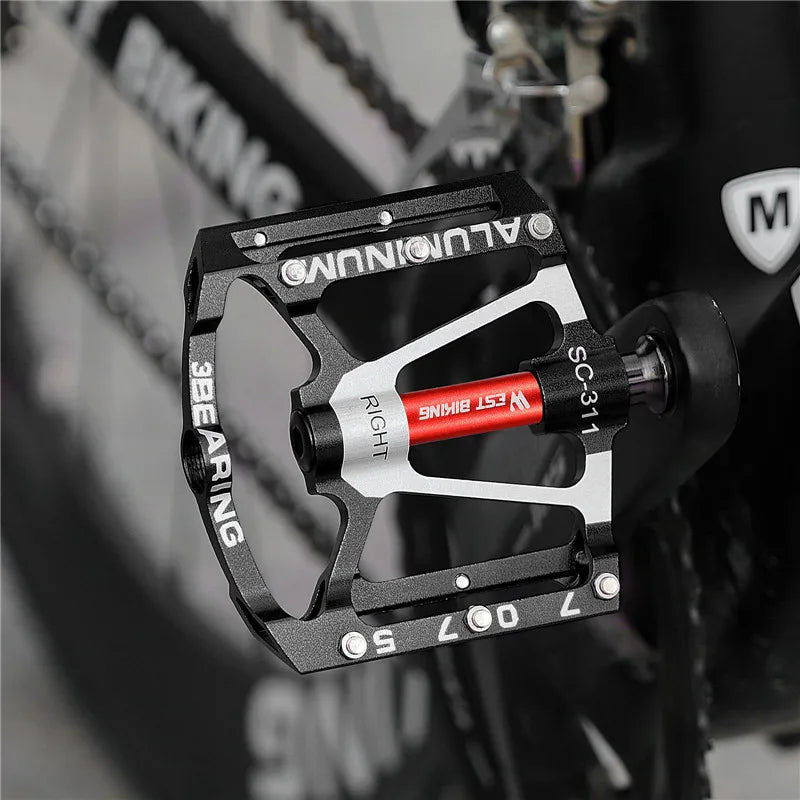 Anti-Slip Road Bike Flat Pedals