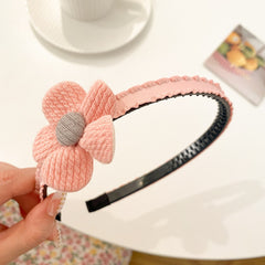 3 Pcs/Set Girls Cute Coffee Color Cartoon Flower Hairbands