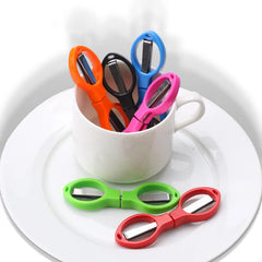 Cute 8 Words Folding Scissors