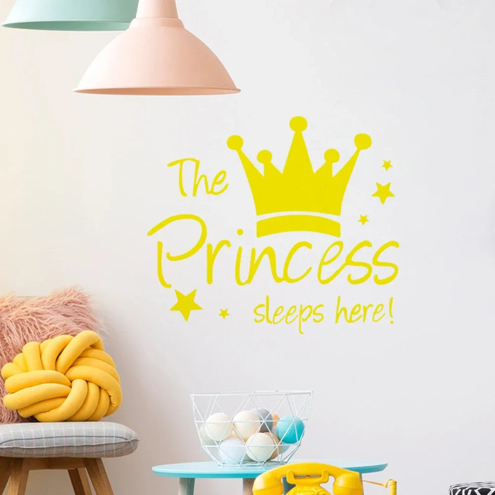 Baby Crown Wall Sticker