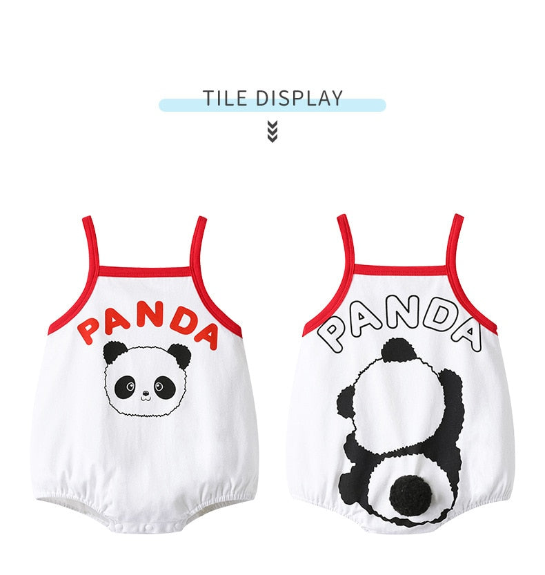 Baby Bodysuit Boy Girl Infant Cartoon Newborn Romper Jumpsuit