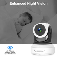 Baby Monitor Wifi Two Way Audio Smart indoor Wifi Camera