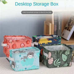 Cube Folding Fabric Storage Basket