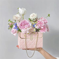 Flower Tote Foldable Present Packing