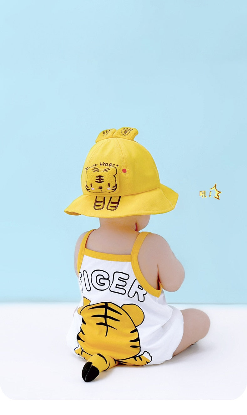 Baby Bodysuit Boy Girl Infant Cartoon Newborn Romper Jumpsuit