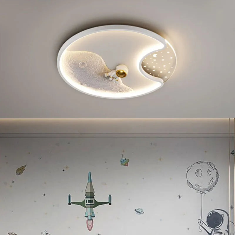 Luminaire Modern Astronaut Led Ceiling Lamp