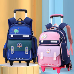 Children School Rolling Backpack