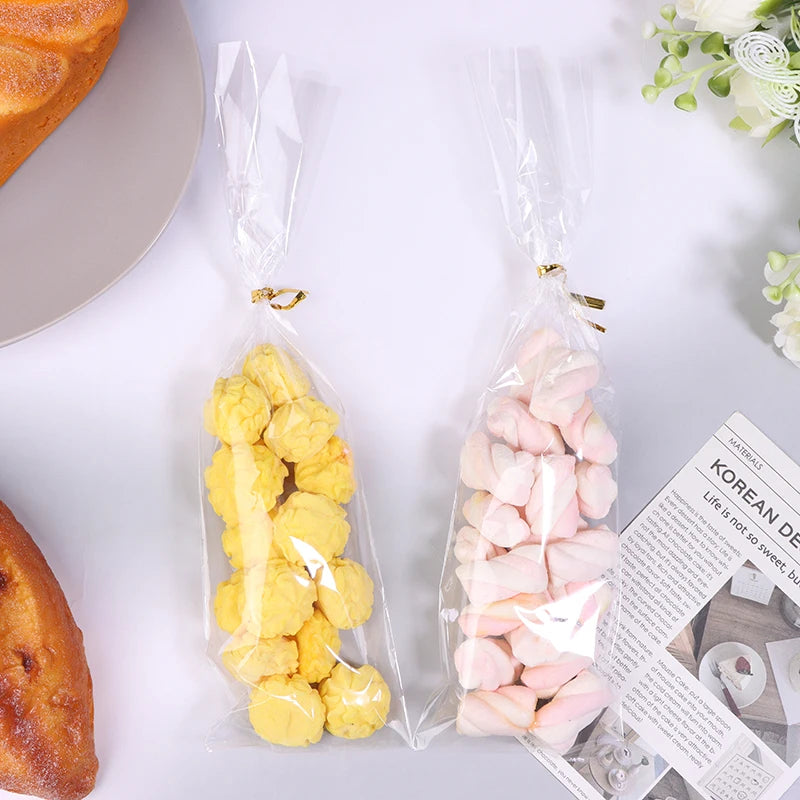 Transparent Candy Bags With Ties